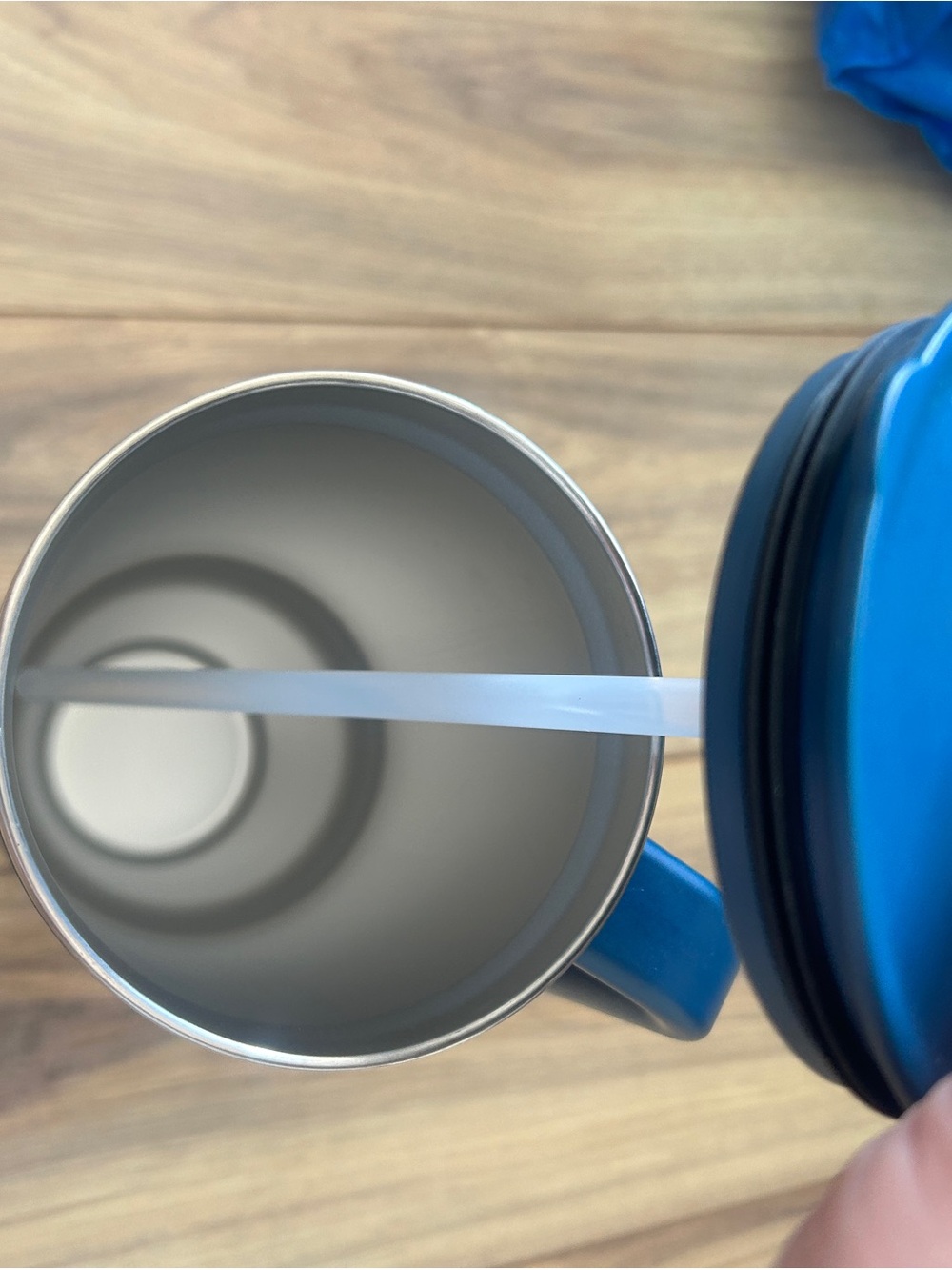 Hydro Flask Deep Blue Insulated Mug with Handle - Picture 4 of 4